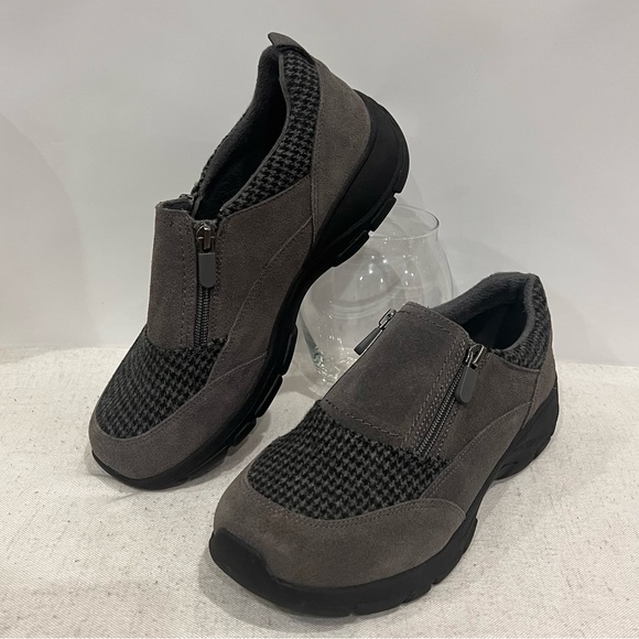 Lands' End Shoes Lands End All Weather Insulated Suede Leather Moc